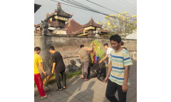 Baksos santri putra hidayatullah denpasar di tanggal merah